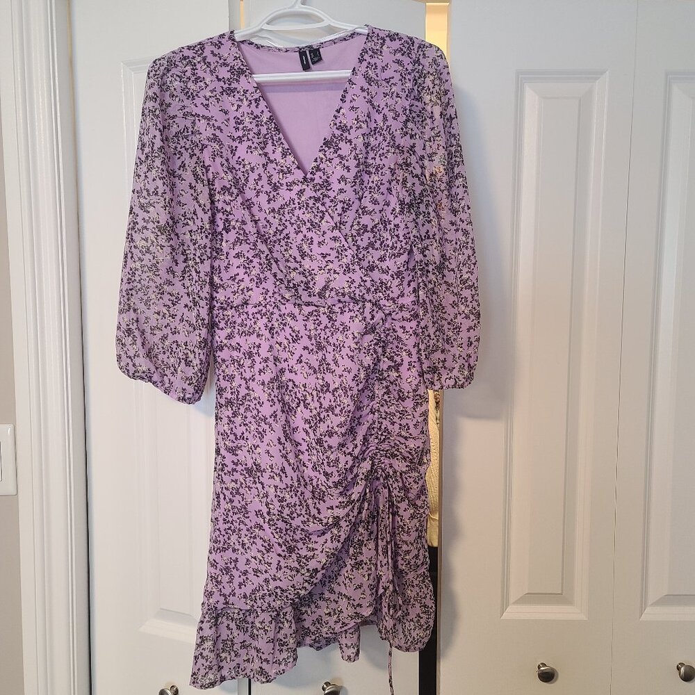 Vero moda purple dress